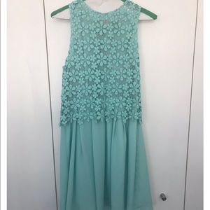 Mint cocktail dress